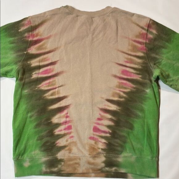 Liquid Blue Grateful Dead Tie-Dye Bear Sweatshirt Medium - Picture 6 of 6